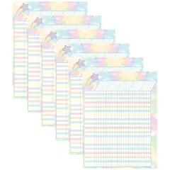 Pastel Pop Incentive Chart, Pack of 6