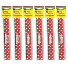 Polka Dots Happy Birthday Slap Bracelets, 10 Per Pack, 6 Packs