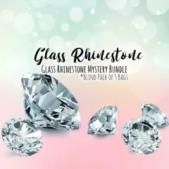 Glass Rhinestone Mystery Bundle! 5 Bags total! Discounted!