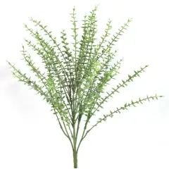Lifelike Artificial Eucalyptus Bush - Realistic and Versatile Foliage for Home or Event Decor