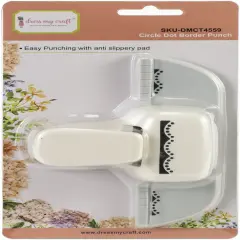 Dress My Craft Punch-Circle Dot Border