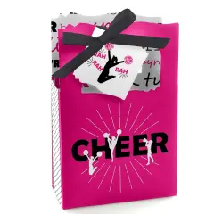Big Dot of Happiness We've Got Spirit - Cheerleading - Birthday Party or Cheerleader Party Favor Boxes - Set of 12