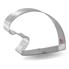 Wave Cookie Cutter 4.25", CookieCutter.com, Tin Plated Steel, Handmade in the USA