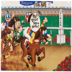Horse Racing Photo Prop (Pack of 6)