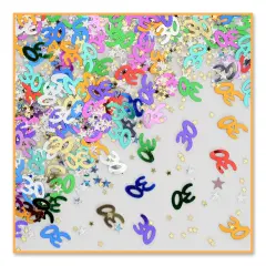 30 & Stars Confetti (Pack of 6)