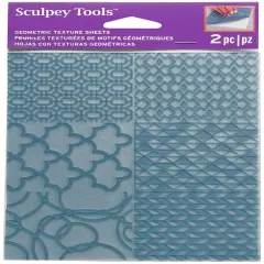 Sculpey Texture Sheet-Geometric