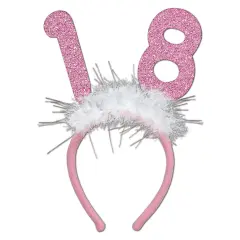 18Glittered Boppers w/Marabou (Pack of 12)