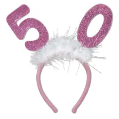 50Glittered Boppers w/Marabou (Pack of 12)