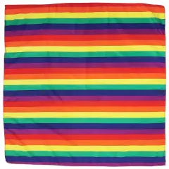 Rainbow Bandana (Pack of 12)
