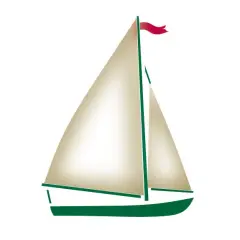 Sailboats Wall Stencil | 2745 by Designer Stencils | Outdoor Stencils | Reusable Art Craft Stencils for Painting on Walls, Canvas, Wood | Reusable Plastic Paint Stencil for Home Makeover | Easy to Use & Clean Art Stencil