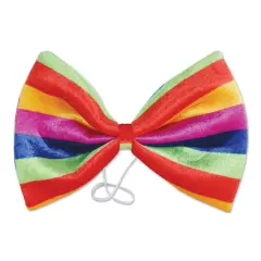 Jumbo Rainbow Bow Tie, (Pack of 12)