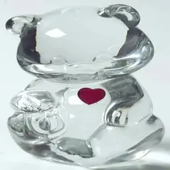 FENTON GLASS VINTAGE RUBY BIRTHSTONE