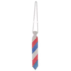 Beaded Patriotic Tie (Pack of 12)