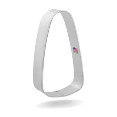 CookieCutter.com Candy Corn 4 in Cookie Cutter Halloween, Thanksgiving, Tin Plated Steel, USA