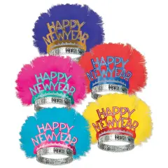 HNY Bird Of Paradise Tiaras (Pack of 50)