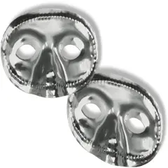 Metallic Half Mask (Pack of 24)