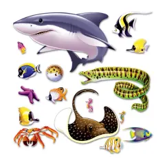 Marine Life Props (Pack of 12)