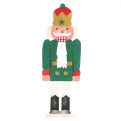 Christmas Nutcracker Wall Stencil | 3220 by Designer Stencils | Reusable Art Craft Stencils for Painting on Walls, Canvas, Wood | Reusable Plastic Paint Stencil for Home Makeover | Easy to Use & Clean Art Stencil