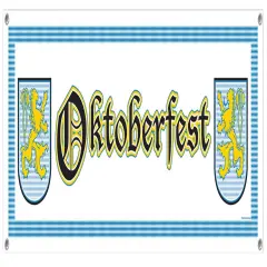 Oktoberfest Sign Banner (Pack of 12)