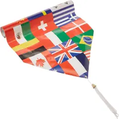 Printed International Flag Table Runner (Pack of 12)