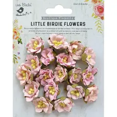 Little Birdie Butter Cup 18/Pkg-Pearl Pink