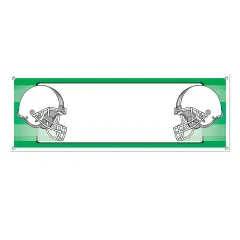 Opposing Helmets Sign Banner (Pack of 12)
