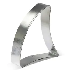 Shark Fin Cookie Cutter 3.5 in B1595, CookieCutter.com, Tin Plated Steel, Handmade in the USA