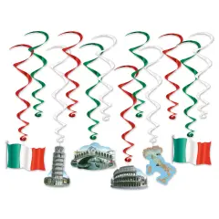Italian Whirls, (Pack Of 6)