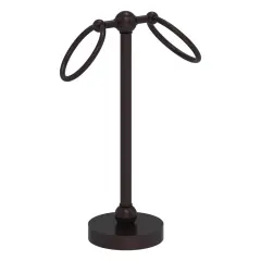 Vanity Top 2 Ring Guest Towel Holder - Gl-53-Abz