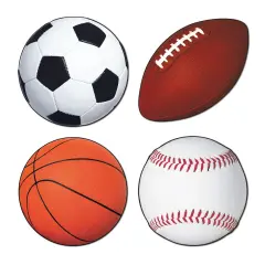 Sports Cutouts (Pack of 12)
