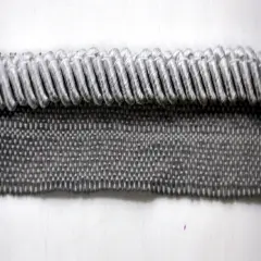 Belagio Lip Cord Trim, 0.187" Wide, Softer Collection, 50 Yards, Silver