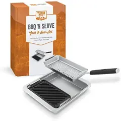 Yukon Glory 2/3 sized Cast Iron & Stainless Steel Combo