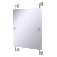 Dottingham Collection Rectangular Frameless Rail Mounted Mirror - Dt-27-92-Sch