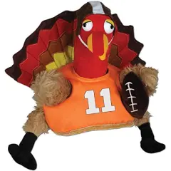 Plush Touchdown Turkey Hat (Pack of 4)