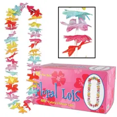 Floral Leis w/Printed Retail Carton (Pack of 1)