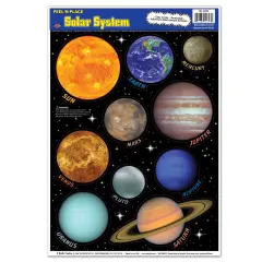 Solar System Peel 'N Place (Pack of 12)