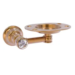 Carolina Crystal Collection Tumbler And Toothbrush Holder - Brushed Bronze