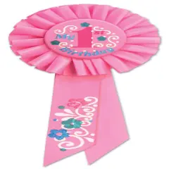 My 1st Birthday Rosette (Pack of 6)