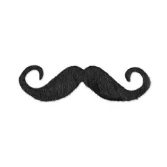 Handlebar Hairy 'stache (Pack of 12)