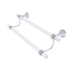 Pacific Beach Collection 24 Inch Double Towel Bar - Polished Chrome