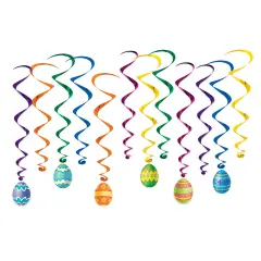 Easter Egg Whirls, (Pack Of 6)