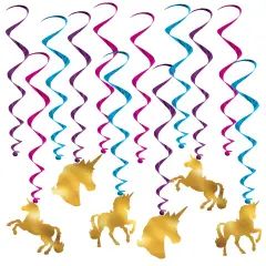 Unicorn Whirls, (Pack of 6)