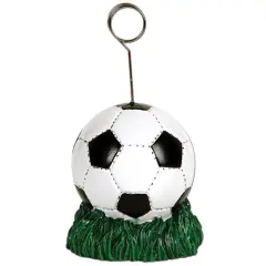 Soccer Ball Photo/Balloon Holder (Pack of 6)