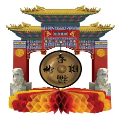 Asian Gong Centerpiece (Pack of 12)