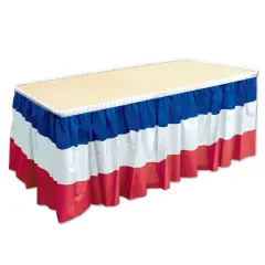 Patriotic Table Skirting (Pack of 6)