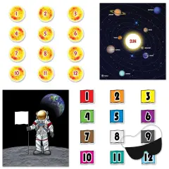 Space Party Games, (Pack of 24)