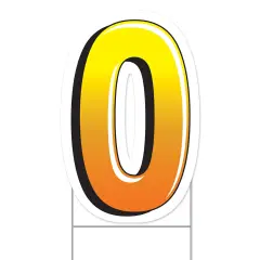 Plastic0Yard Sign, (Pack Of 3)