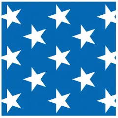 Patriotic Stars Backdrop (Pack of 6)