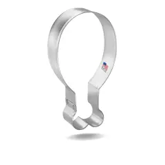 Turkey Leg Cookie Cutter 4", CookieCutter.com, Tin Plated Steel, Handmade in the USA