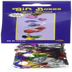 Gleam 'N Flex Gift Box Garland (Pack of 12)